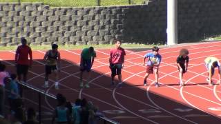 Mark Daniels II Seattle Metro Middle School 7th grade 100m, 200m, and 400m Champion
