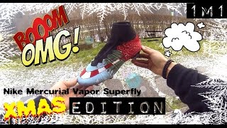 Nike Mercurial Superfly 6 Custom X-Mas Edition I 1M1 Design Paint