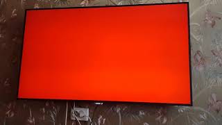 Телевизор Philips 48PUS7600/12 при включение мигает разными цветами