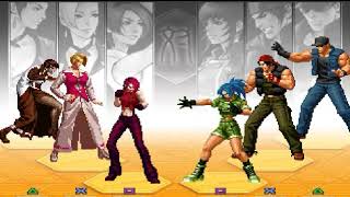 the king of fighters 2002 um Mature Ladies Team