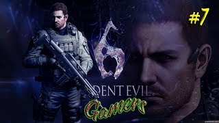 Resident Evil 6 КРИС [Полное прохождение на русском! #7] Gamers (Сложный период прохождения! ЖЕСТЬ)