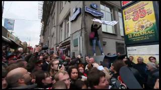Триумфальная площадь, 31 августа