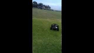 HPI Baja 5B 30.5cc vs Losi 5ive-t speed runs/ bashing