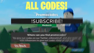 ALL WORKING ARSENAL CODES! | ROBLOX