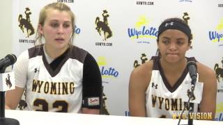 Wyoming Cowgirls Post-Game Conference 11.27.15