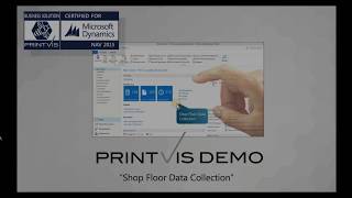 Demo: Shop Floor Data Collection in PrintVis 2015