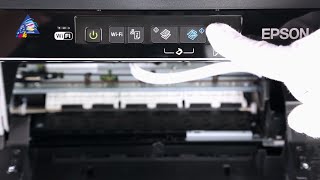 Установка СНПЧ на МФУ Epson Expression Home XP-225