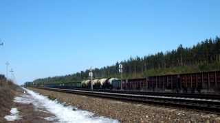 [БЧ] 2ТЭ10У-0274 / [BCh] 2TE10U-0274 ( 524 km - Daugavpils šķ )