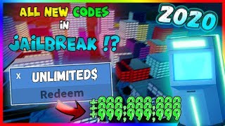 ALL NEW CODES in JAILBREAK !!? (2020) / Roblox