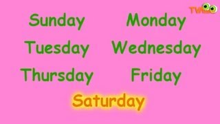 Days Of The Week Song - TV Левко - Пісня про дні тижня англійською