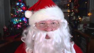 Hello! Santa Claus wants to thank you too!