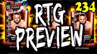 WWE SUPERCARD S2 #234 - SAMOA JOE RTG PREVIEW