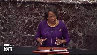 WATCH: Trump attacked patriots to cover up his misconduct, Demings argues | Trump impeachment trial