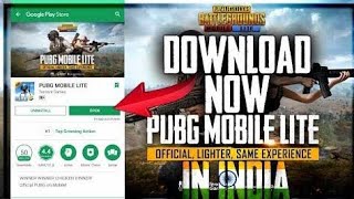 Pubg Mobile lite release in India
