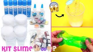 Je teste un kit slime chinois ! Kit slime pas cher Top ou flop?┃Reva ytb