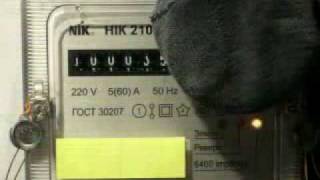 Остановка счетчика электроэнергии НИК 2102т.(099)1638677