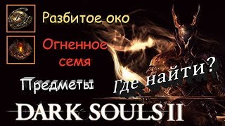 Где найти РАЗБИТОЕ ОКО / ОГНЕННОЕ СЕМЯ - [Dark Souls 2]
