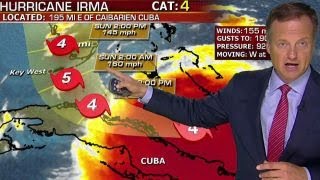 National Hurricane Center issues new track for Irma