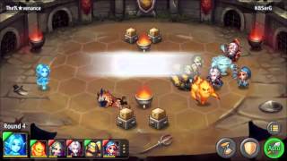Heroes Tactics: Arena vs 5 Elements