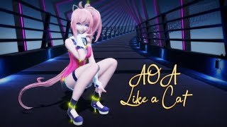 [MMD Commission] AOA - Like a Cat [Motion Trace] (Not for Sale)