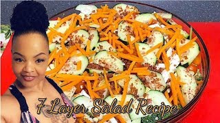 How to Make a Seven Layer Salad | Seven Layer Salad Recipe EASY
