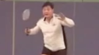 Badminton-Footwork Skill (8) Forehand Drive Step in Doubles