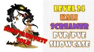 Dragon Nest SEA - Level 24 Kali/Screamer Minotaur Nest Solo ~!