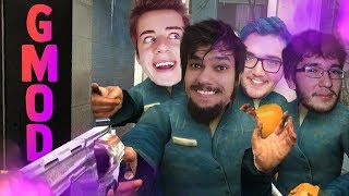 GMOD RAIZ com Cellbit, Springles, Ljoga e Mount