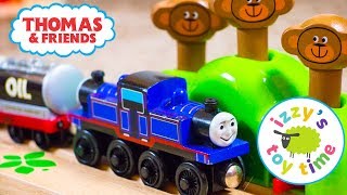 Thomas and Friends | Thomas Train Hape Monkey Track with Mighty Mack! Fun Toy Trains