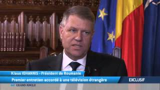 Roumanie: Exclusif, Premier entretien accordé à une télévision étrangère