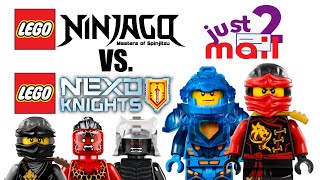 LEGO Ninjago vs. Nexo Knights - Which is better? - just2mail #2