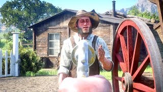 Red Dead Redemption 2 - First Person Brutal Gameplay Vol.15 (Euphoria Ragdolls)
