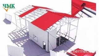Монтаж кровельных сэндвич панелей