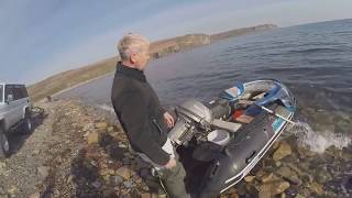 Надувные лодки Штомлайн Адвентура Стандарт - тест на воде