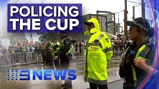 Melbourne Cup 2019: Heavy police presence as protests expected | Nine News Australia