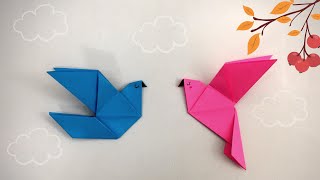 Origami Bird / Paper Crafts For School / Paper Craft / Paper Bird Crafts / Bird Making Tutorial