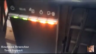 Epson L805 Error All Lights Blinking Quick Solution | In Hindi