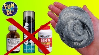 ?ФЛАФФИ СЛАЙМ БЕЗ КЛЕЯ И БЕЗ ТЕТРАБОРАТА и БЕЗ ПЕНЫ ДЛЯ БРИТЬЯ / ПУШИСТЫЙ ЛИЗУН ? НОВЫЙ РЕЦЕПТ