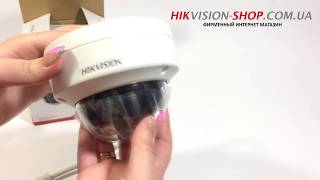 Hikvision DS-2CD2142FWD-IS - обзор комплектации IP камеры