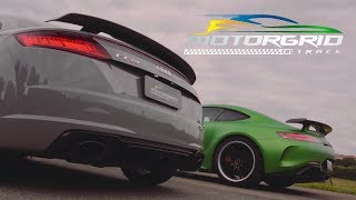 Audi TT RS 2018 x AMG GTR - Motorgrid Drag Race