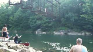 Jump from Settles Bridge, Suwanee GA