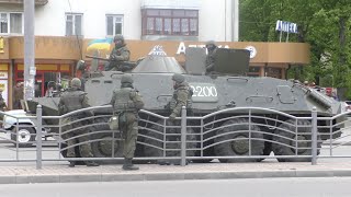 БТР та озброєні силовики. У Луцьку вчилися працювати під час надзвичайних ситуацій