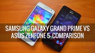 Samsung Galaxy Grand Prime vs ASUS Zenfone 5- Detailed Comparison