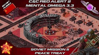 MENTAL OMEGA 3.3 Red Alert 2 - Soviet Mission 5 Peace Treaty