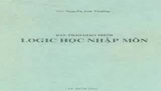 Bản thảo giáo trình Logic học nhập môn - Chương 3