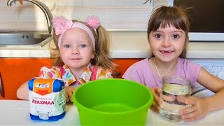 Как сделать "Ньютоновскую жидкость" дома. Рецепт. How To Make Newtonian Fluid At Home. Homemade