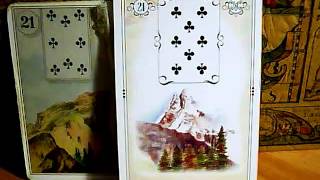 Карты Ленорман. карта 21. ГОРА -  ПОЛНАЯ ТРАКТОВКА