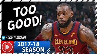LeBron James Full Highlights vs Bucks (2017.10.20) - 24 Pts, 8 Ast!