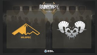 MiLSPEC eSports vs. LunatiK - Rainbow Six Pro League on PC - NA - Playday 3