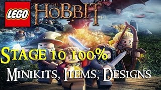 LEGO: The Hobbit - Flies and Spiders 100% - ALL Minikits,Items,Schematics